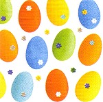 Lunchservietten Ostereier Happy Eggs