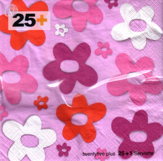 Lunchservietten Summerfeeling, pink