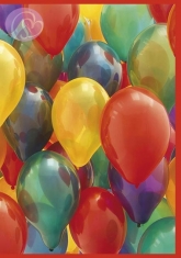 Klappkarte Ballons / Luftballone