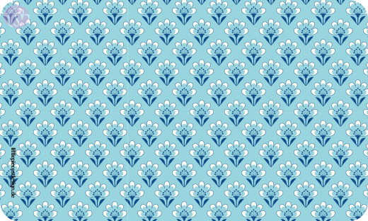 Frühstücksbrettchen Wasserblüten