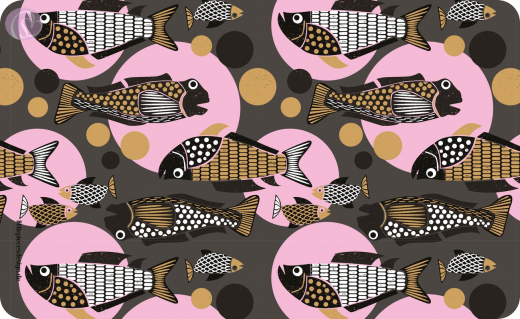 Frühstücksbrettchen Fischverkehr