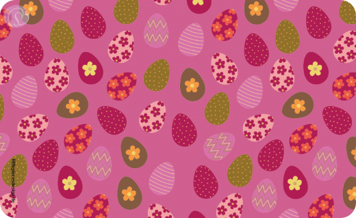 Frühstücksbrettchen Bunte Ostereier