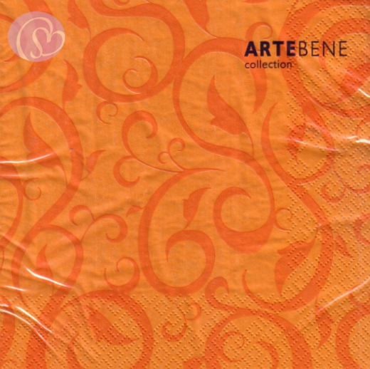 Lunchservietten Ornamentik, honig