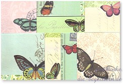 Sticky Notes Schmetterlinge