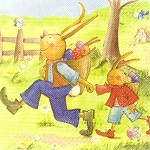 Lunchservietten Ostern, Osterausflug