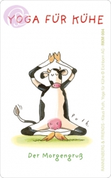 Magnet Yoga für Kühe, Der Morgengruß %