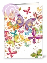 Geschenkkarte Schmetterlinge