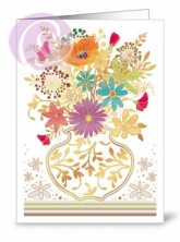 Geschenkkarte Blumenvase