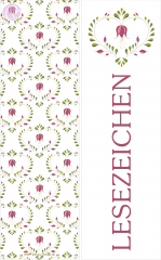 Lesezeichen Folklore, Blumenherz