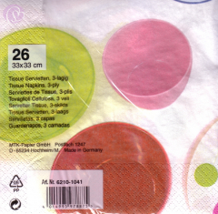Lunchservietten Plastic Art