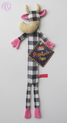 Stofftier-Lesezeichen Kuh