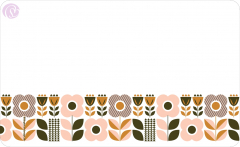 Frühstücksbrettchen Florale Elemente