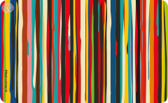 Frühstücksbrettchen Tropfende Farbe