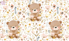 Frühstücksbrettchen Babybär