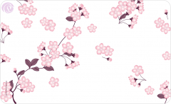 Frühstücksbrettchen Kirschblüte