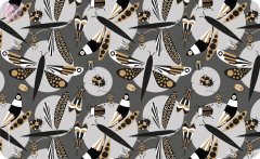 Frühstücksbrettchen Tumult der Insekten