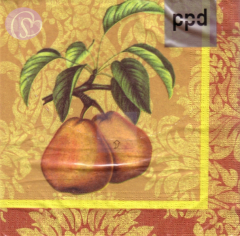 Lunchservietten Golden Pear