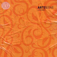 Lunchservietten Ornamentik, honig