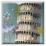 Magnet Schiefer Turm von Pisa 2