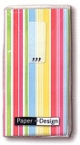 Taschentücher Colourful Stripes